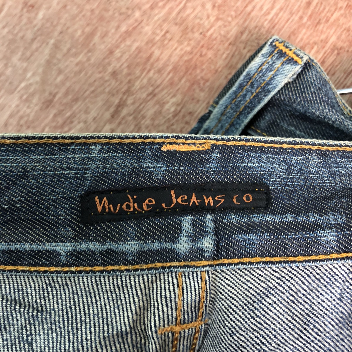 Nudie Jeans Co Blue Denim Jeans Pants #c139 - 6