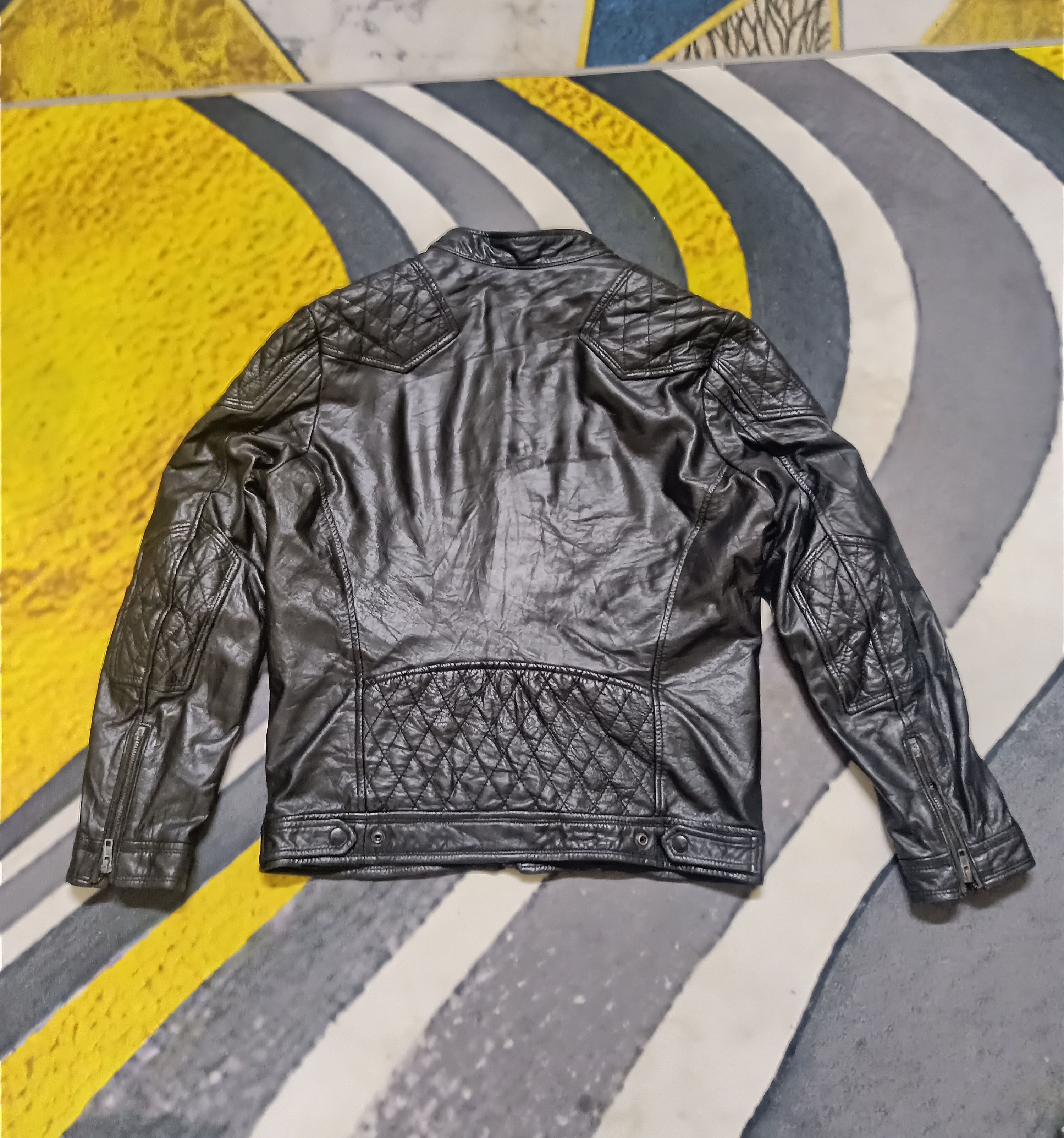 Diesel Leather Bikers Jacket - 4