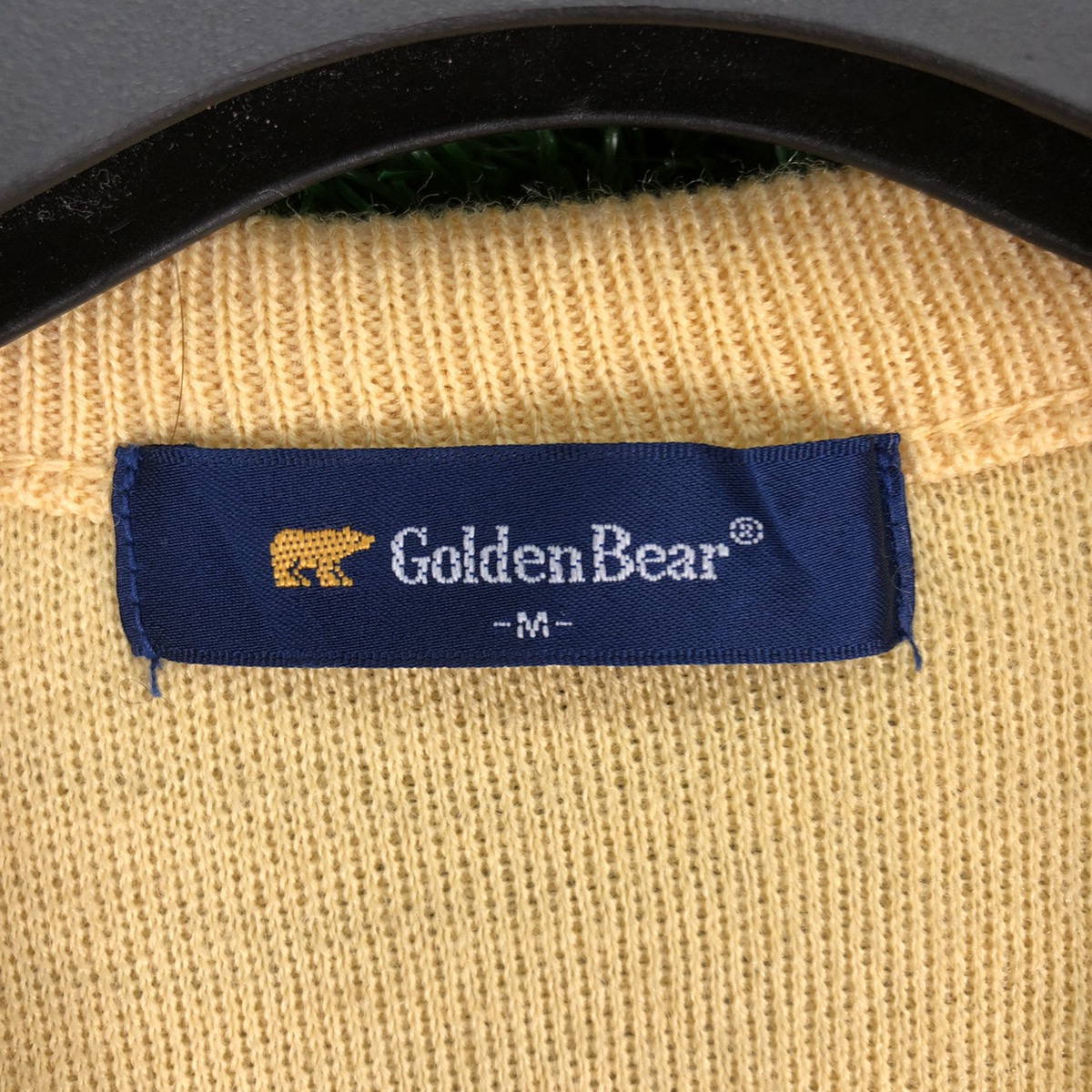 Vintage - Vintage Golden Bear Knit Vest V Neck - 10