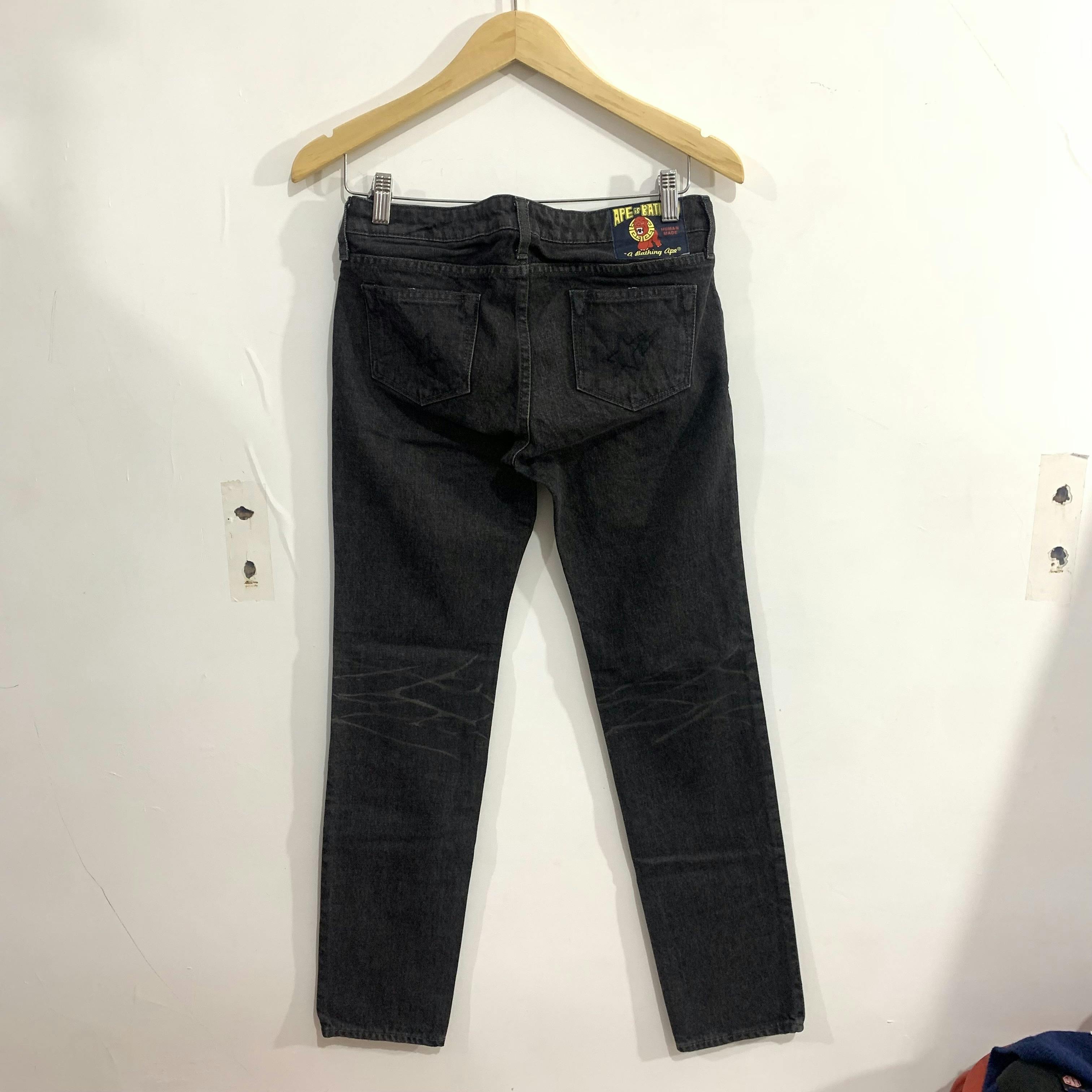 Bape x Human Made Denim Jeans Pants - 1
