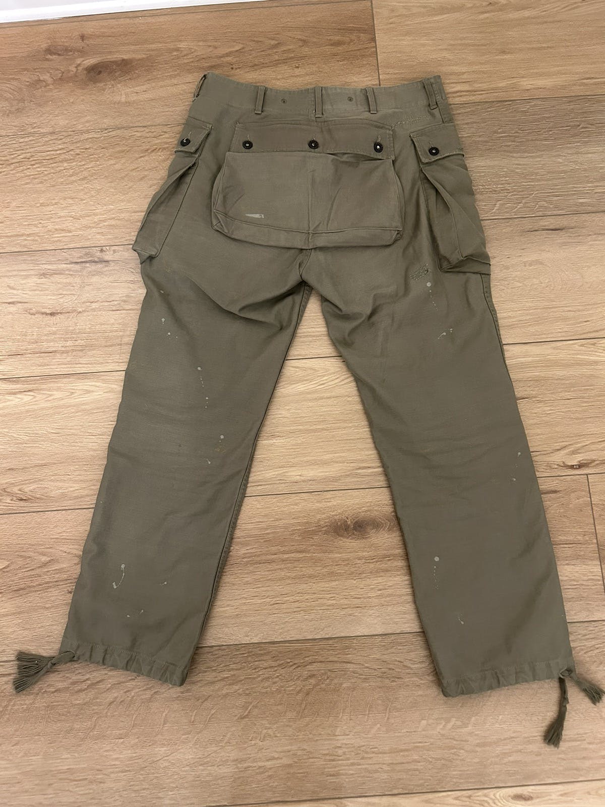 RRL Ralph Lauren P-44 HBT Monkey Pants WW2 Military Cargo