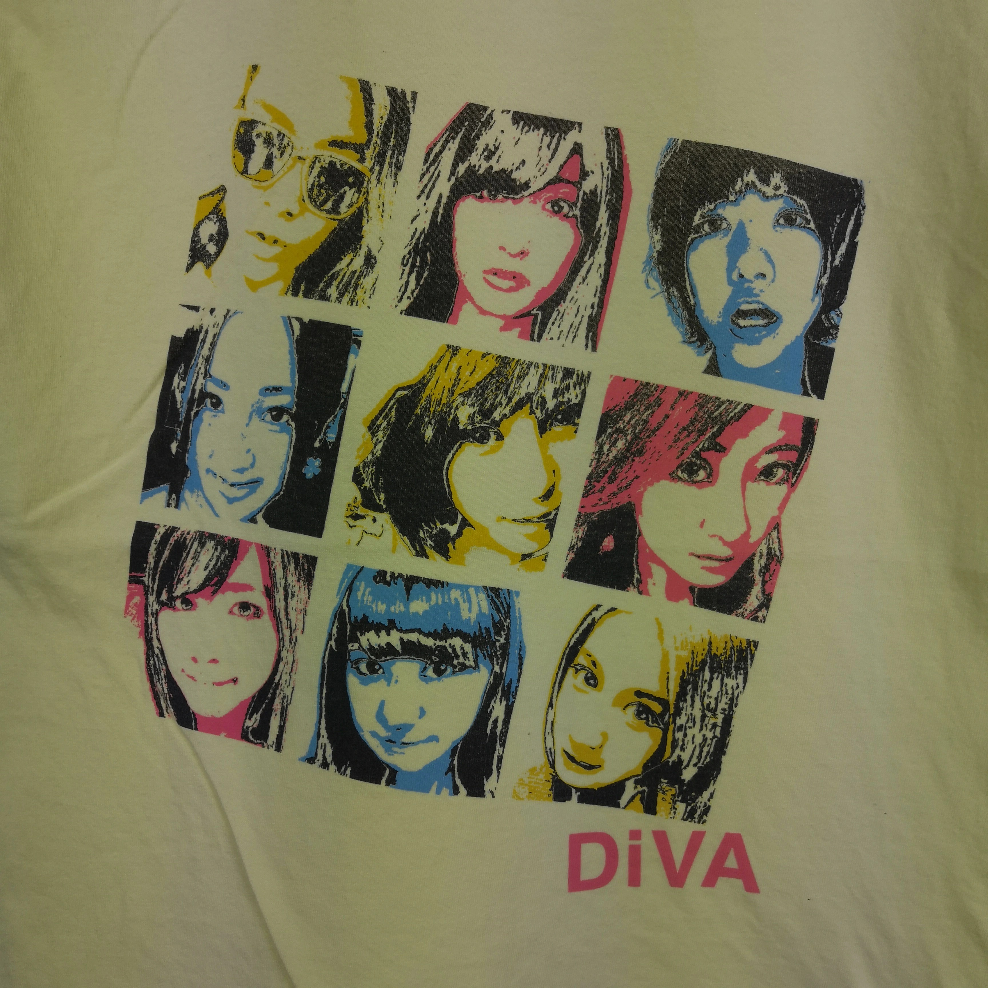 Vintage - DIVA Dance & Vocal Unit From AK848 T-Shirt Japanese Band - 5