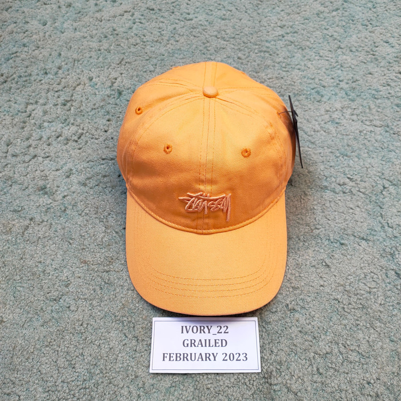 Vintage - Stussy embroidery logo CAP - 1