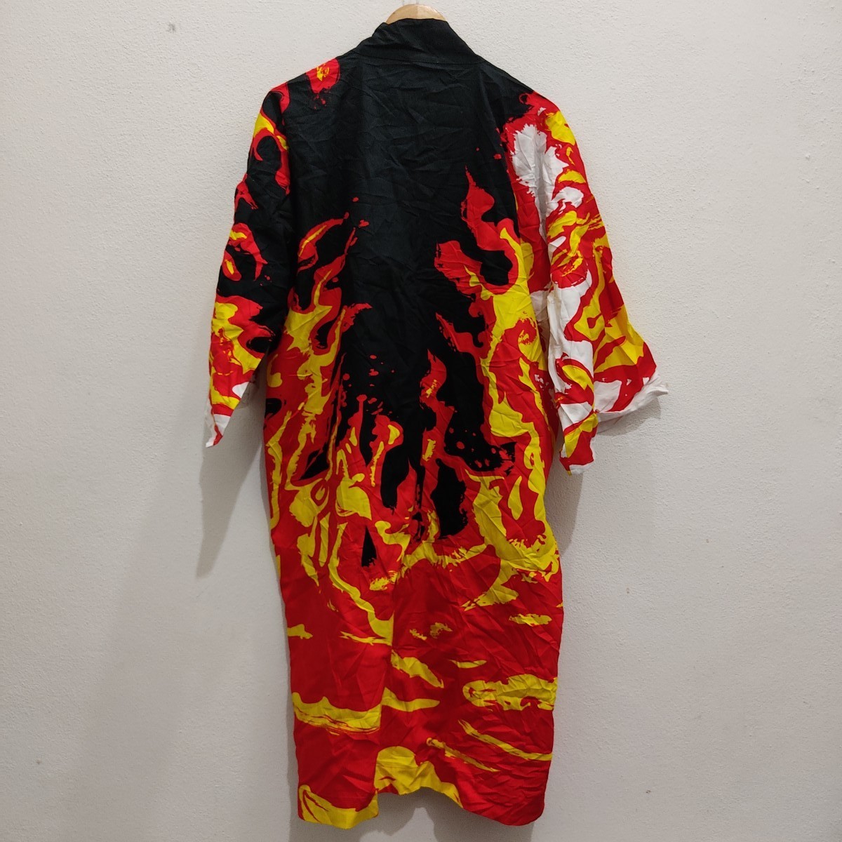 Avant Garde - Kimono Jacket Fire Flame Demon Slayer Anime Japan Overprint - 2