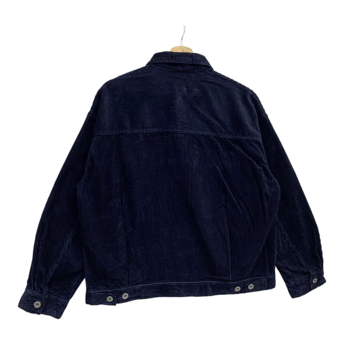 Issey Miyake - 🇯🇵GU JEANS JAPAN VELVET CORDUROY TRUCKER JACKET - 5