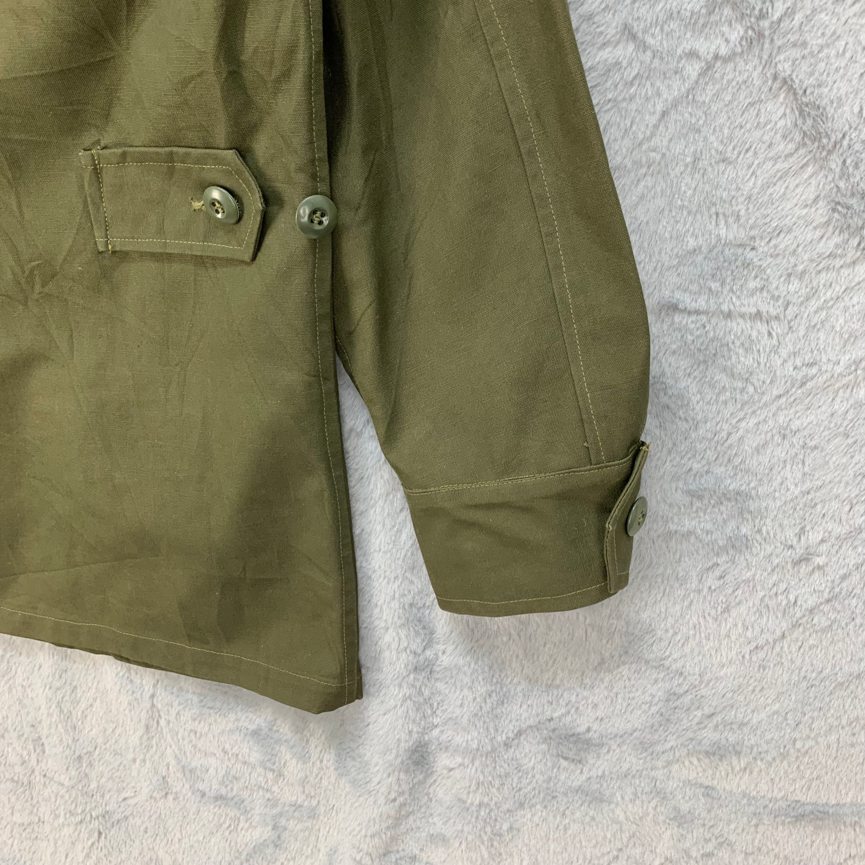 Vintage - Army Uniform Military Field Jacket / Chore Jacket #4400-152 - 11