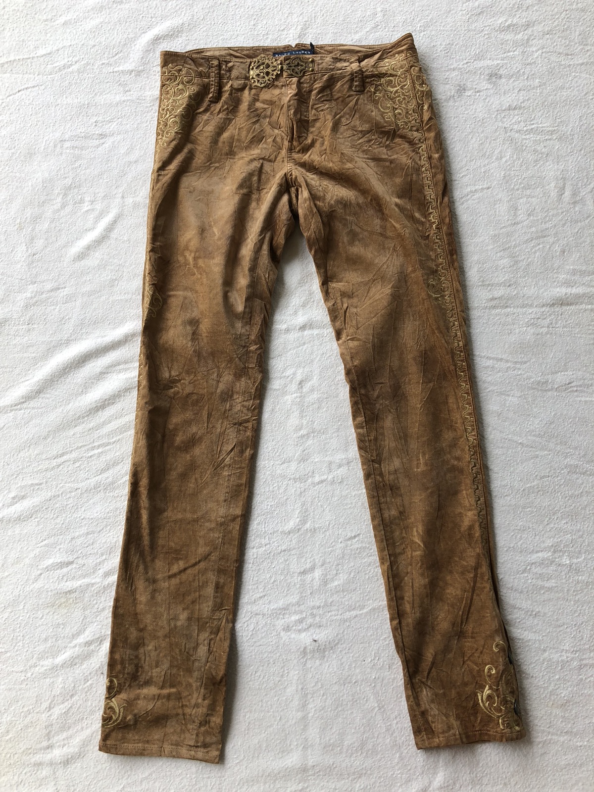 Ralph Lauren buckle pants - 1