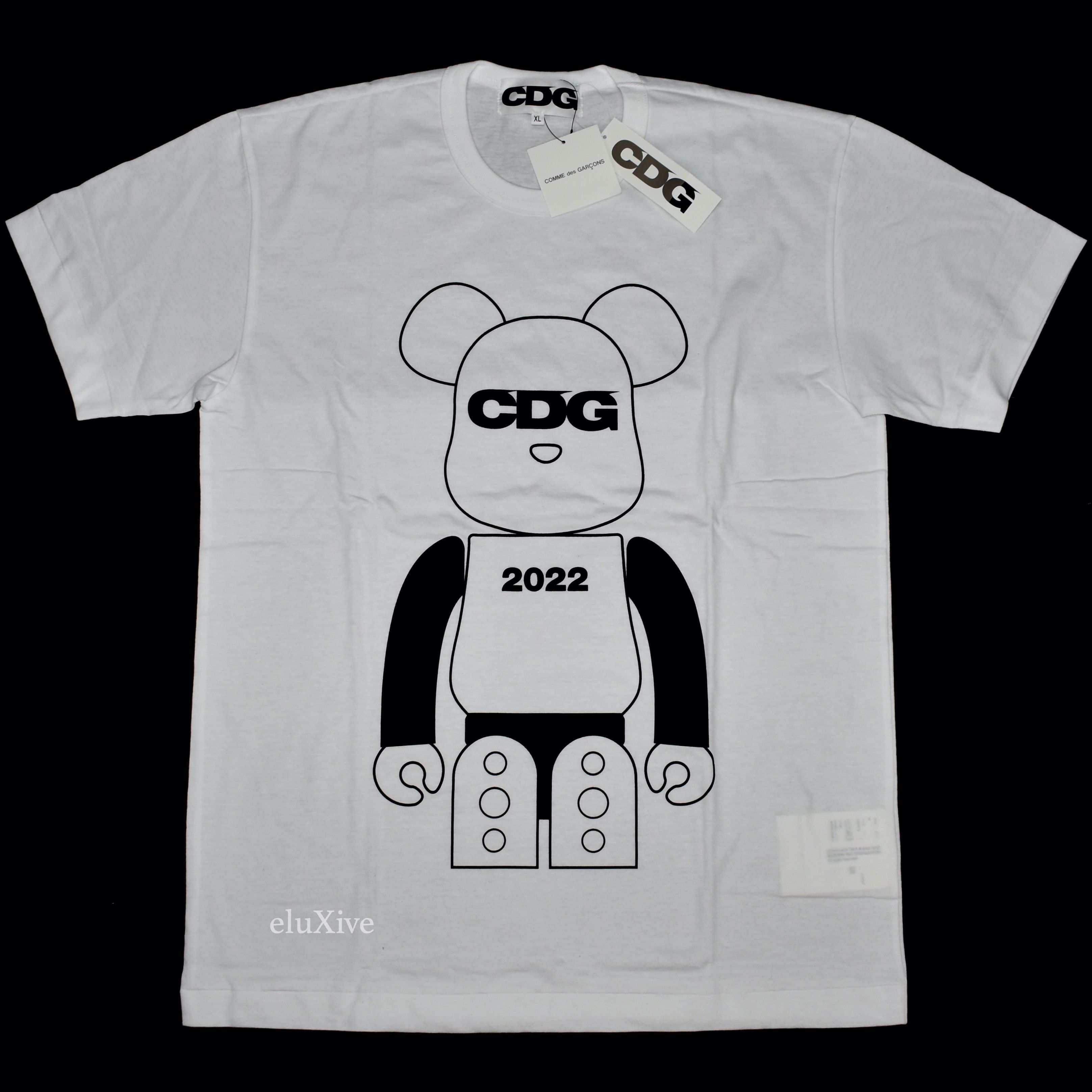 Comme des Garcons Medicom CDG Bearbrick Logo T-Shirt DS - 1