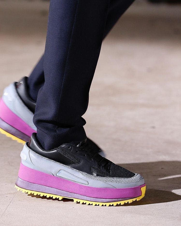 Raf Simons Raf Simons Adidas SS15 Platform Lace Sneakers ...