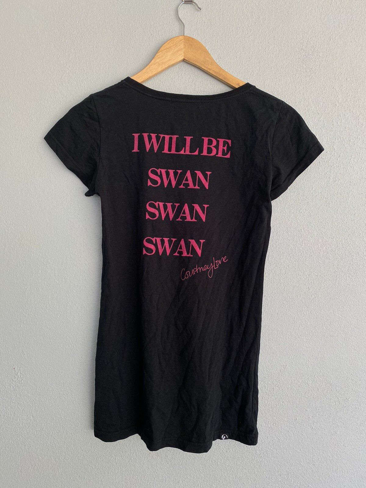 Hysteric Glamour x Courtney Love I Will Be Swan Swan tees - 4