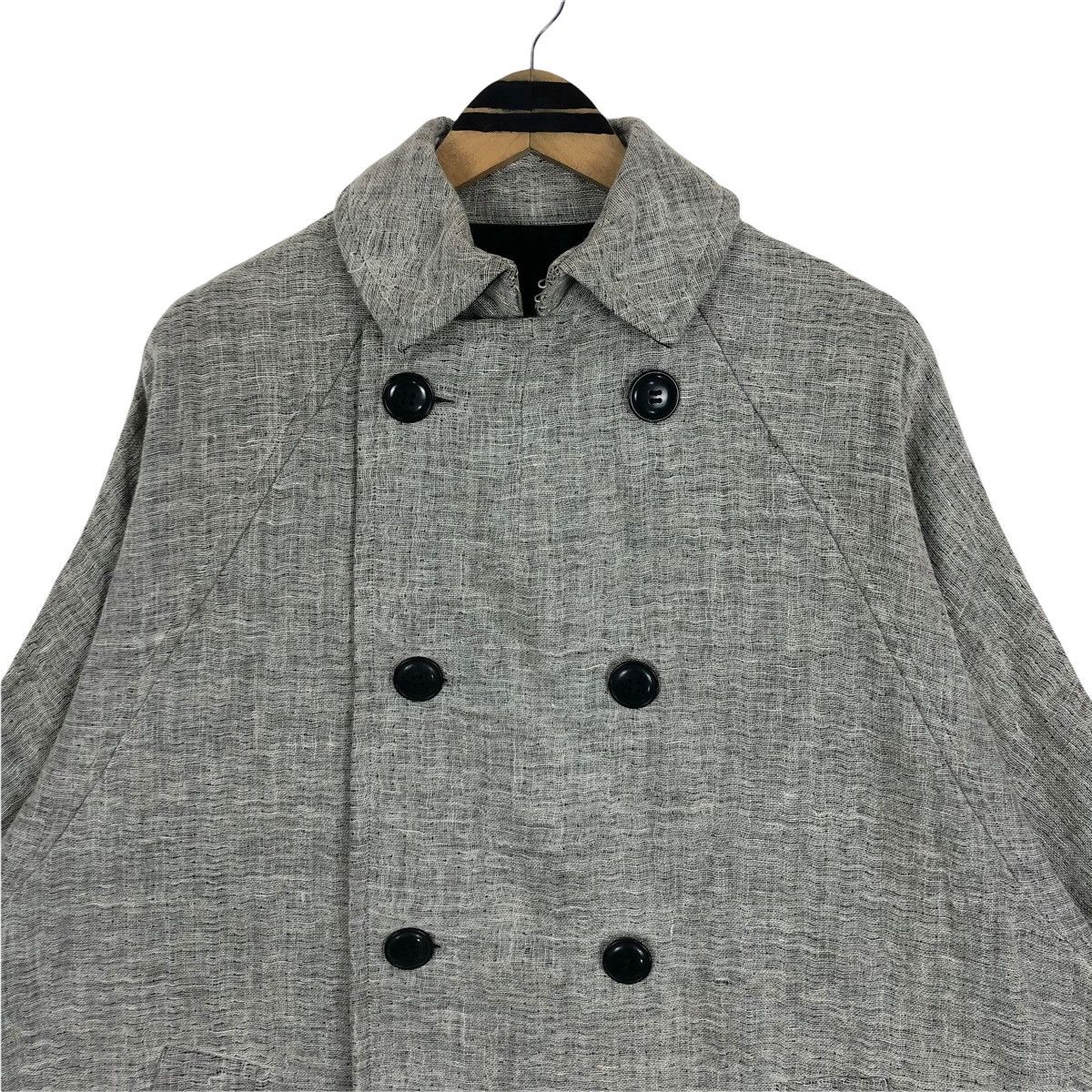 Vintage Y’s Yohji Yamamoto 2010 AW Wool Double Breasted Coat - 8