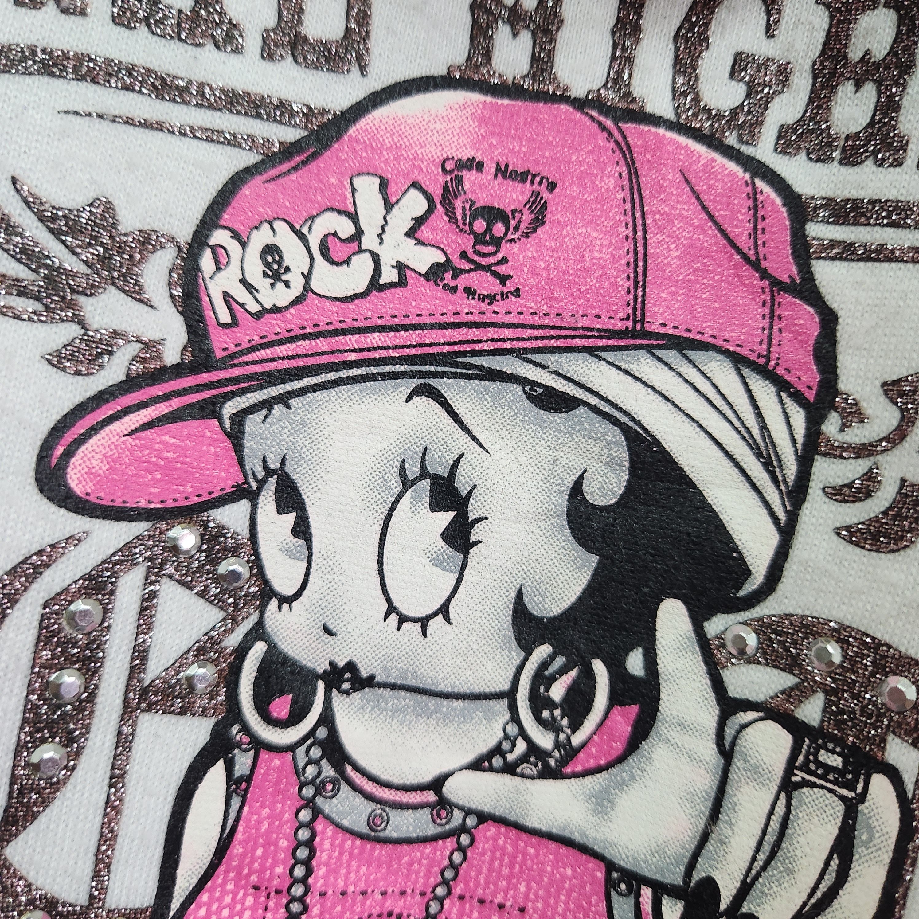 Japanese Brand - Betty Boop Rock & Roll Hoodie - 15