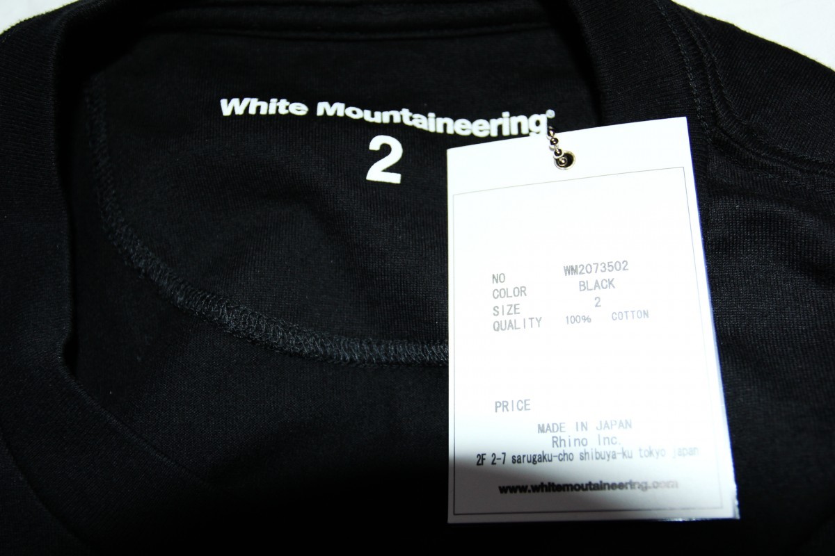 BNWT AW20 WHITE MOUNTAINEERING PRINTED "WM" TSHIRT 2 - 10