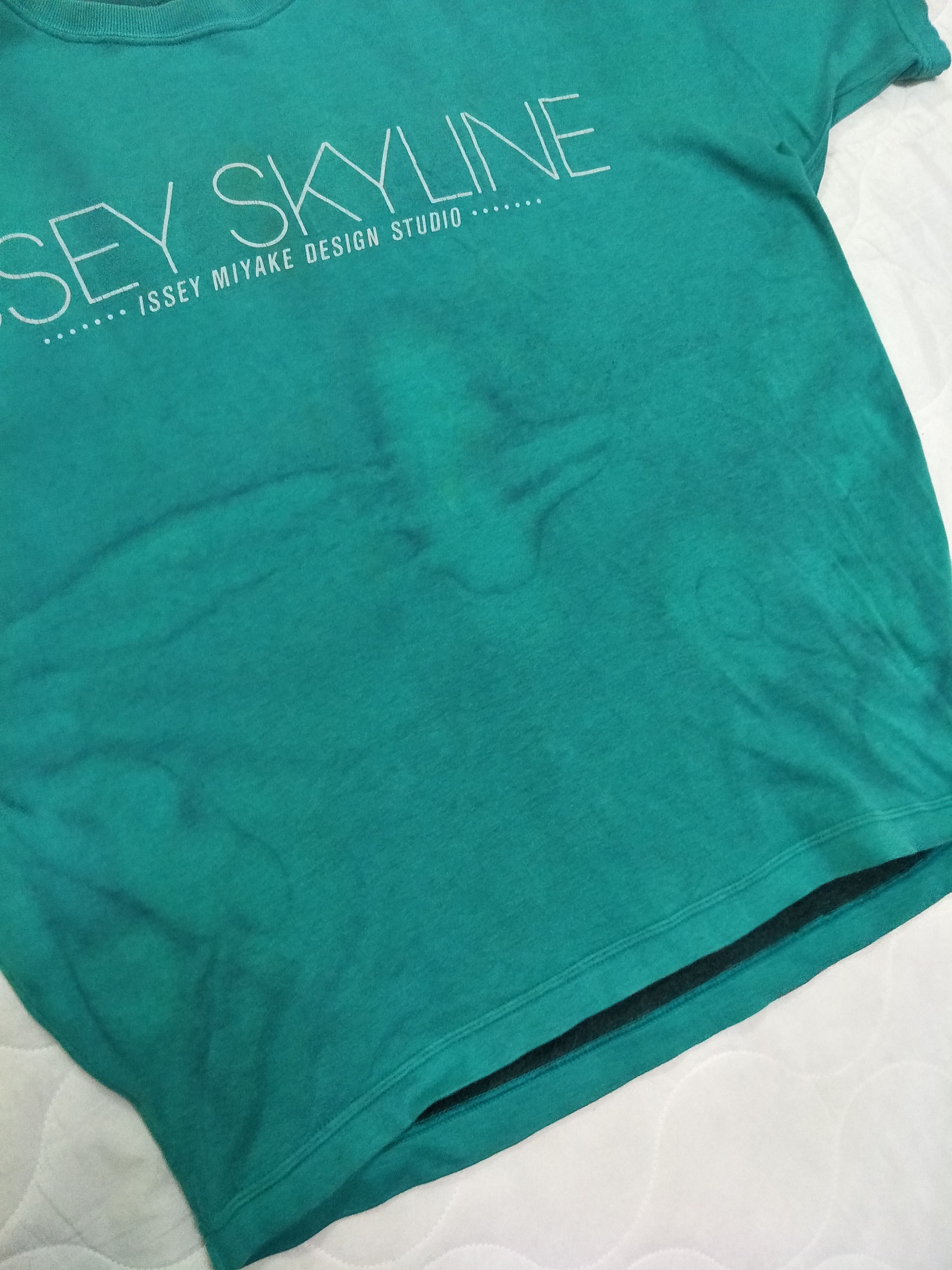 80's ISSEY SKYLINE Issey Miyake Reversible Cropped Tee - 9