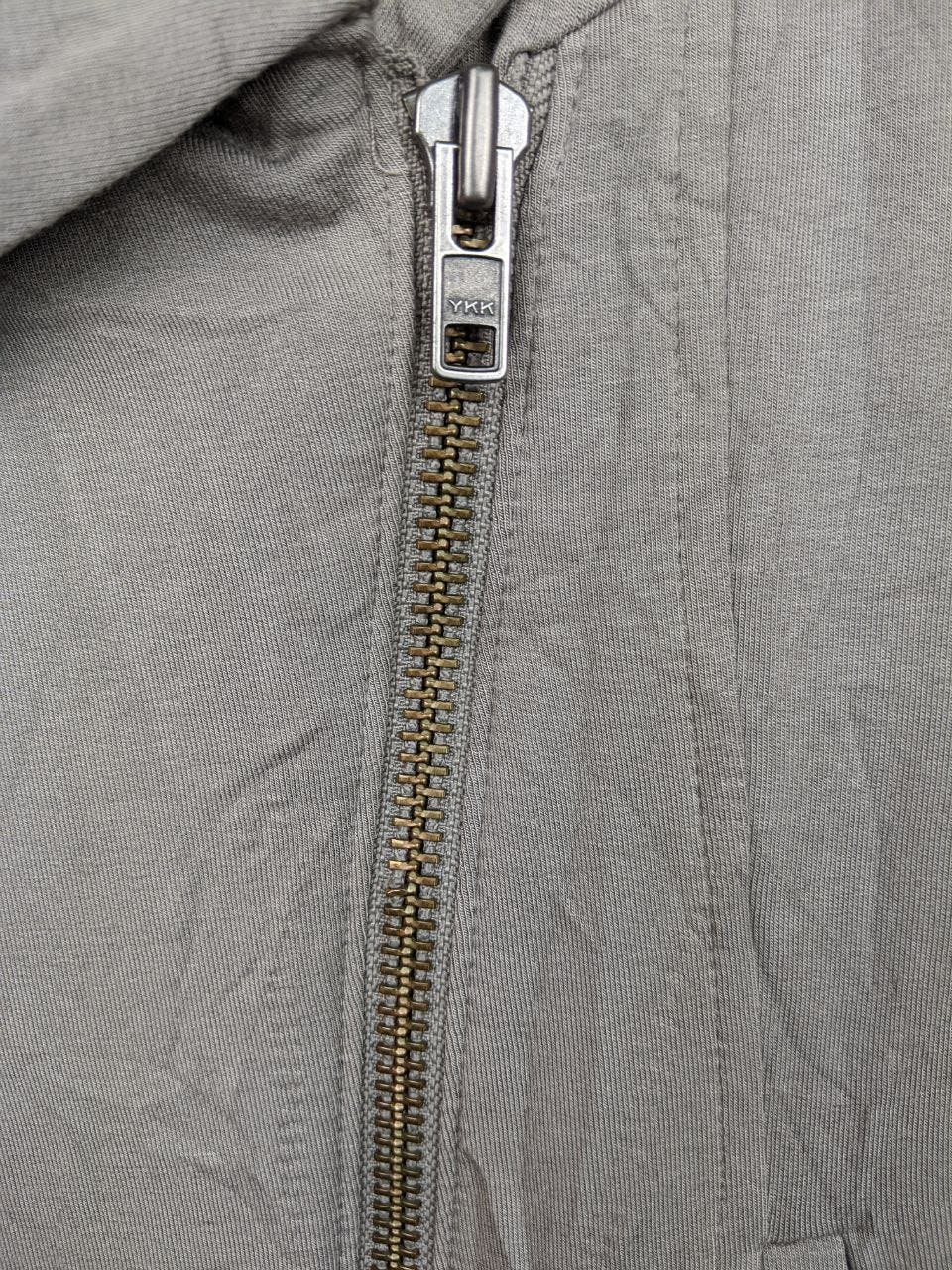 HELMUT LANG Asymmetrical zip sweatshirt jacket - 5