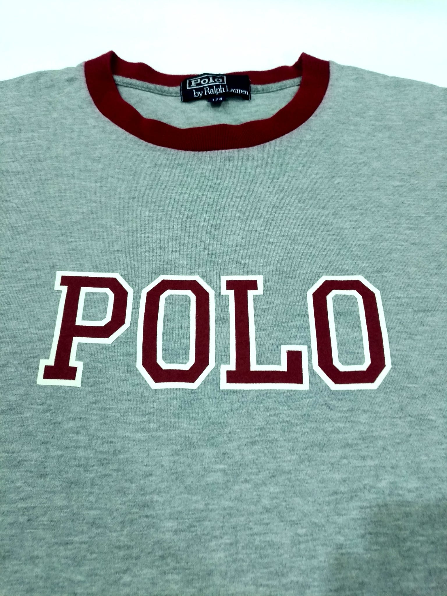 RARE! VTG POLO by RALPH LAUREN BIG SPELL OUT "POLO" - 2