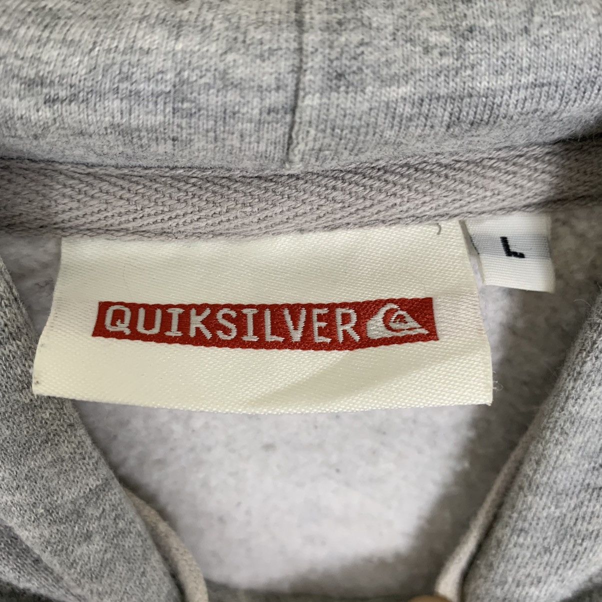 Surf Style - Vintage Quiksilver Hoodie Sweatshirt - 8