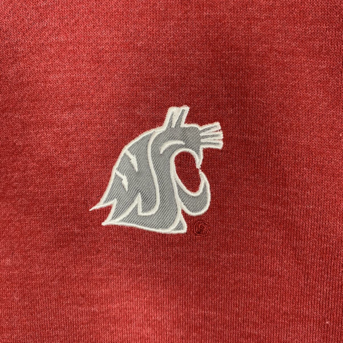 Vintage - Washington State University Cougars Small Logo Half Zip - 3