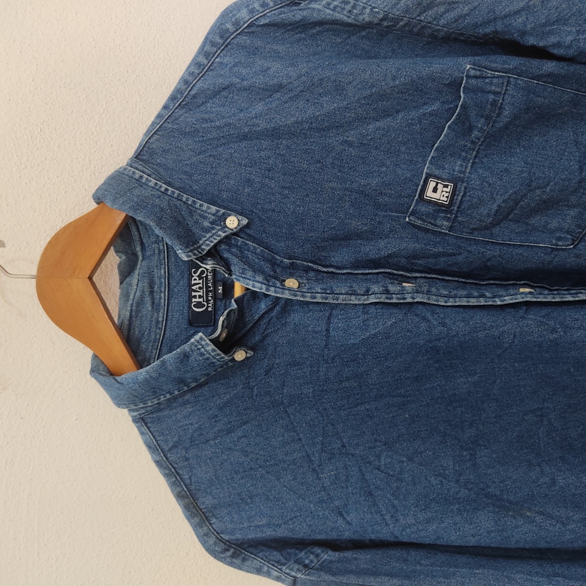Chaps - Denim Jeans Vintage Long Sleeve Shirt - 3