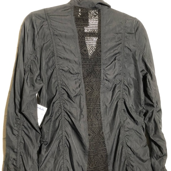 MPG Lace Detail Workout Windbreaker Jacket - 6