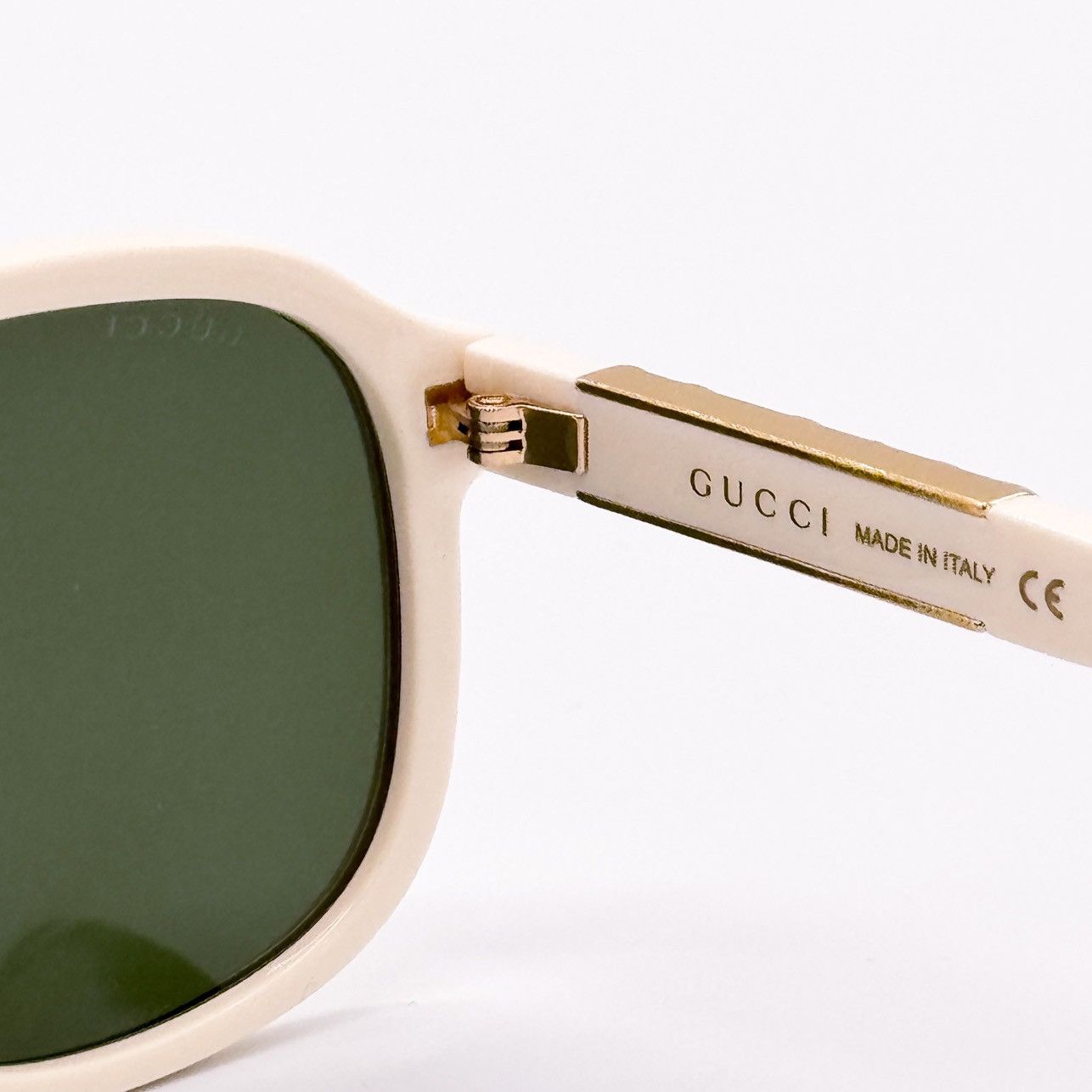 NEW GUCCI GG1188S 005 AVIATOR WHITE UNISEX SUNGLASSES GUCCI - 10