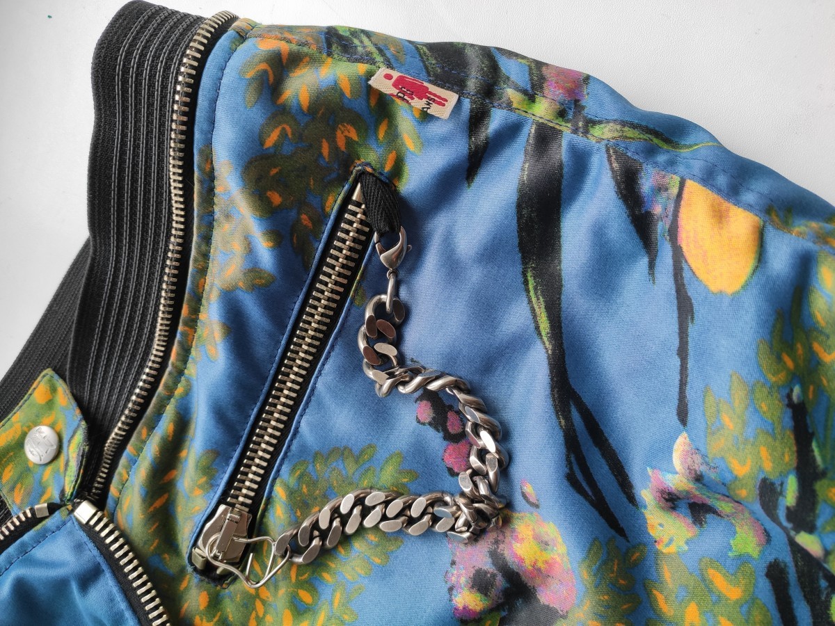 New and extremely rare floral print parka - 13