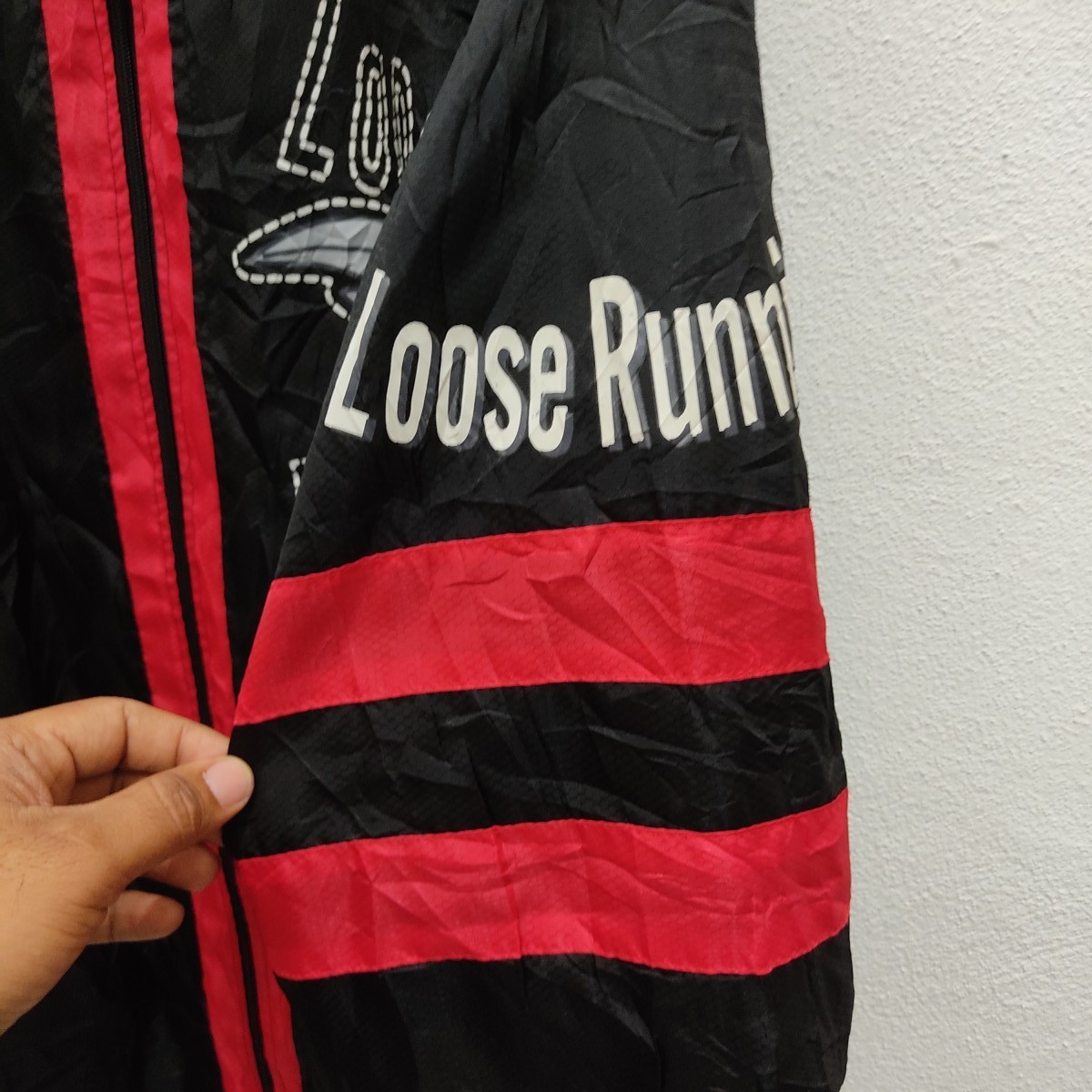 American Vintage - Vintage Loose Running Coyote Big Logo Cartoon Jacket - 5