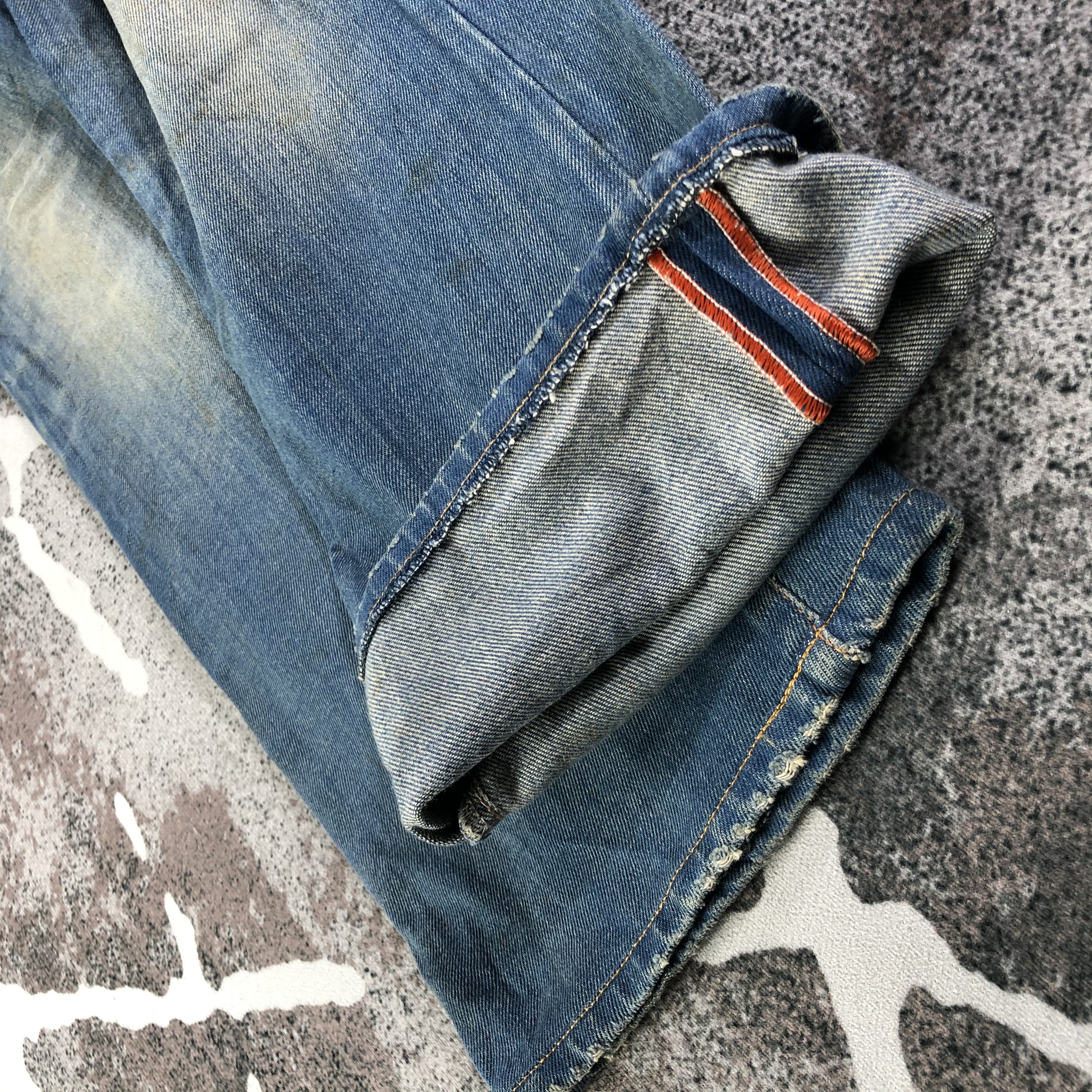 Diesel Faded Blue Flared Jeans KJ2013 - 6