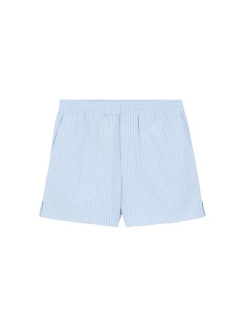 AMI Paris Ami Paris Blue Shorts - Mini Shorts Women