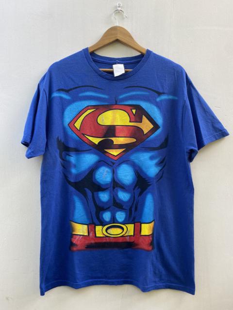 Other Designers Streetwear - Superman Graphics Blue T shirt