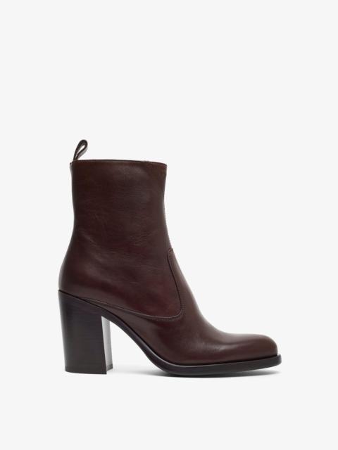 Chloé Phoenix dark brown leather boots