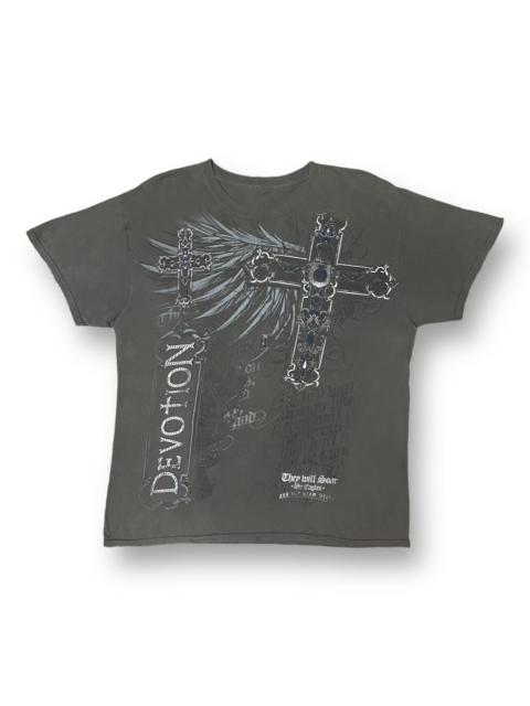 Devotion Tee Affliction Religion they will Soar Eagles