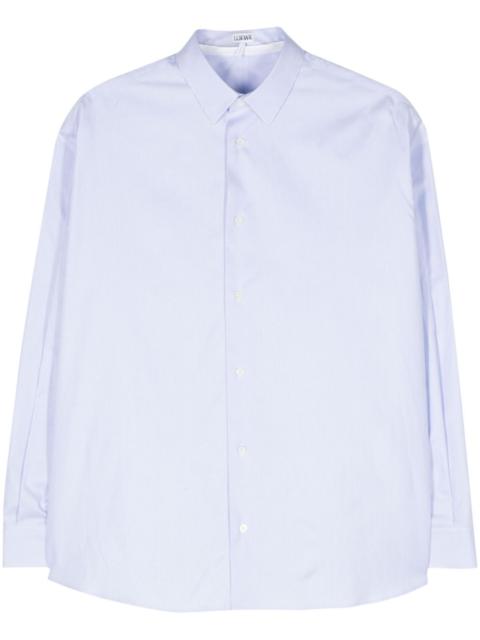 Loewe Loewe Women Cotton And Silk Blend Shirt