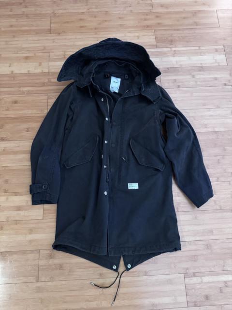 Other Designers Haven - Washed Black denim fish tail parka