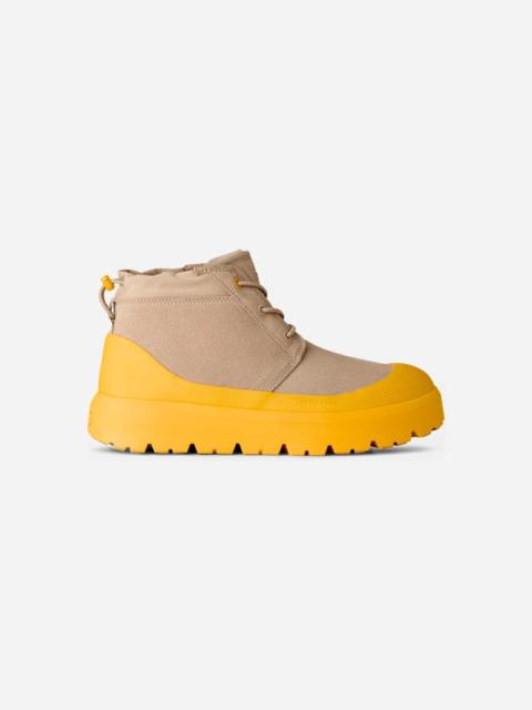 UGG ® Men's Neumel Weather Hybrid Suede/Waterproof Classic Boots in Mustard Seed/Summer Wheat
