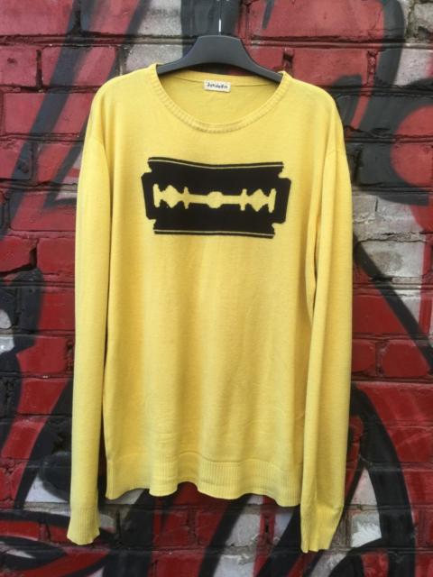 Other Designers David Delfin - Razor blade yellow sweater.Like Beirendonck or Willhelm