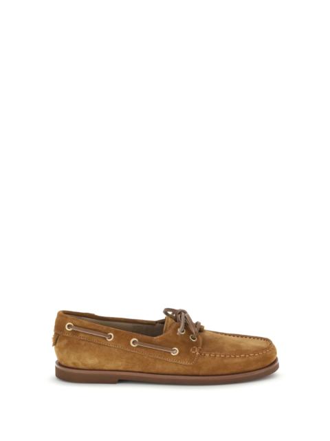 Gianvito Rossi Gianvito Rossi Vandée Suede Loafers Texas+Cuoio