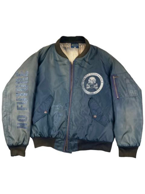 Other Designers Vintage - HOLY Grail Cockney Visionaries Bomber Trashed Distress Faded
