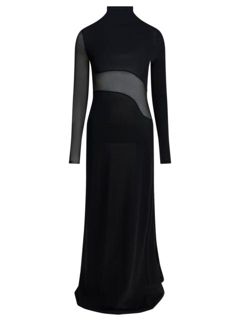 Alaïa Alaïa Long Cut-out Bodycon Dress