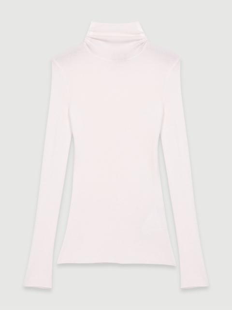 maje Wool and silk jumper