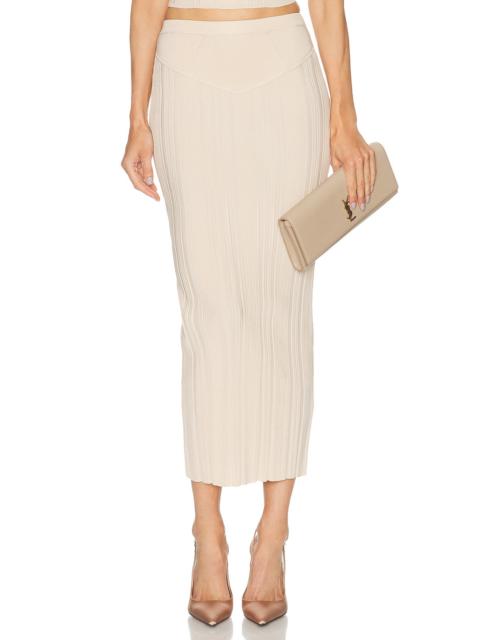 Fleur du Mal Three Way Rib Skirt