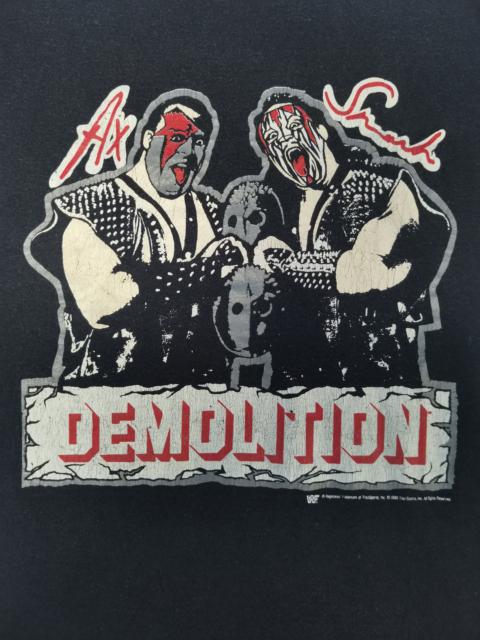 Other Designers Vintage - Vintage 1989 Demolition AX & Slash WWF Wrestling Tee