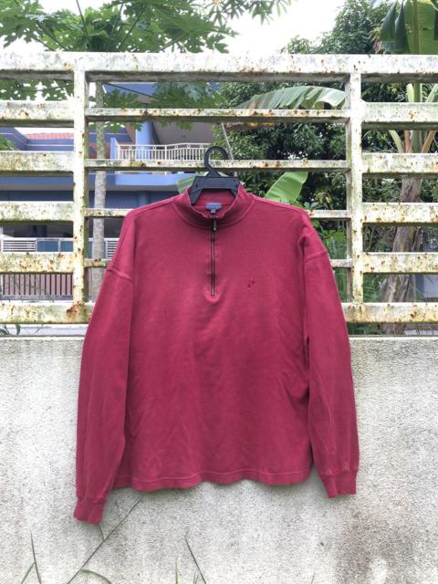 Kenzo logo long sleeve half zip