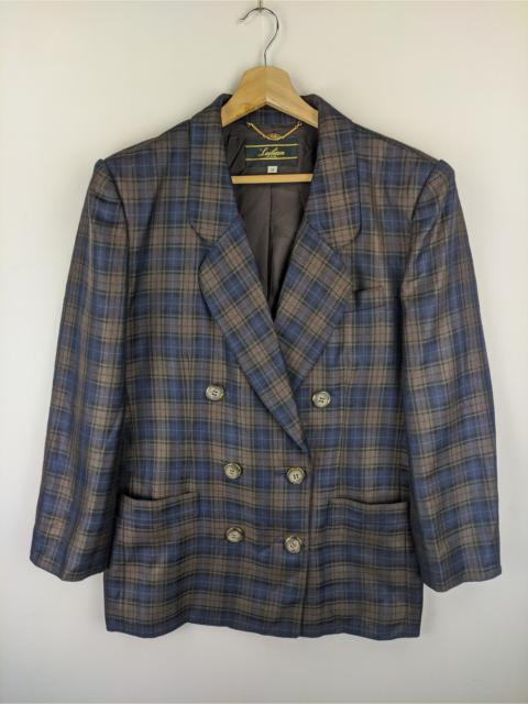 Other Designers Vintage - Steals🔥Vintage Blazer Jacket Chekered by Leilian