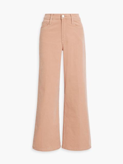 FRAME Le Slim Palazzo cotton-blend corduroy wide-leg pants