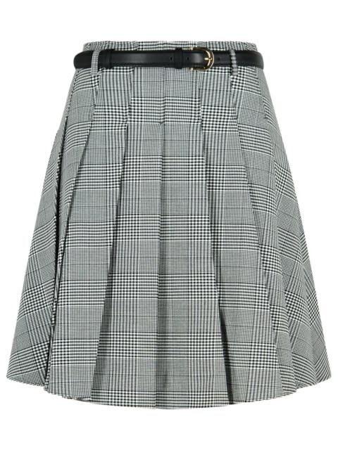 self-portrait Self Portrait Black Viscose Blend Skirt Women