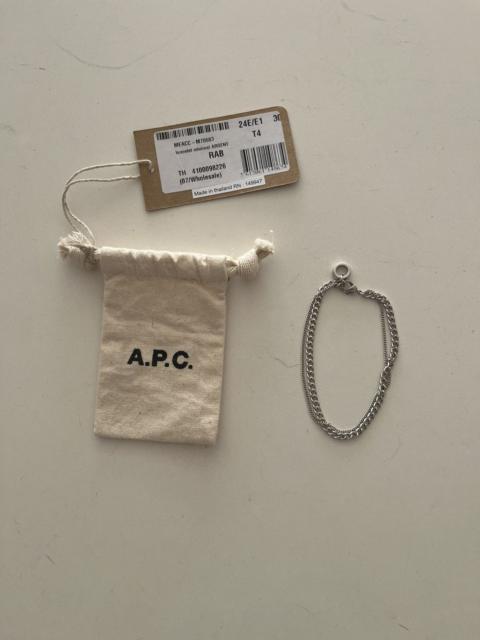 A.P.C. NWT - A.P.C. Silver Minimal Bracelet