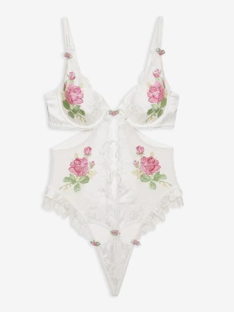 For Love & Lemons Heirloom Rose Teddy