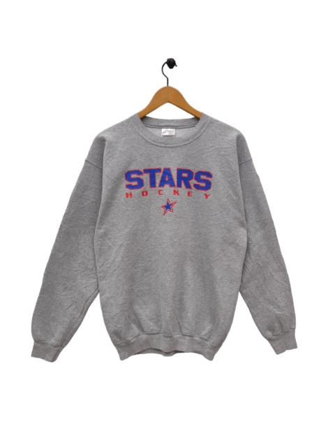 Other Designers NHL × Vintage - Y2K Stars Hockey Crewneck Sweatshirt Medium