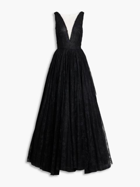 Oscar de la Renta Lace gown